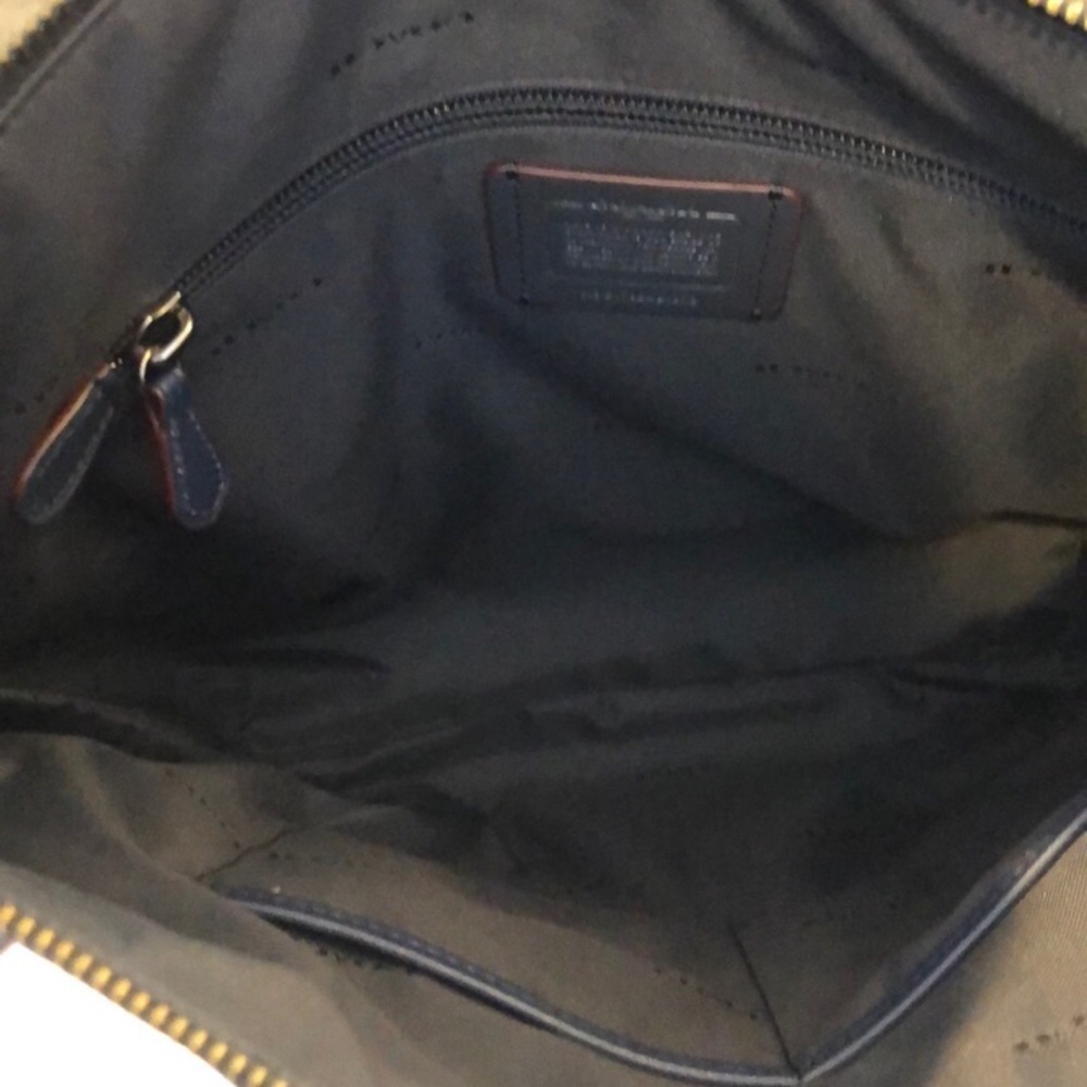 NWOT Coach leather satchel - Picture 3 of 3